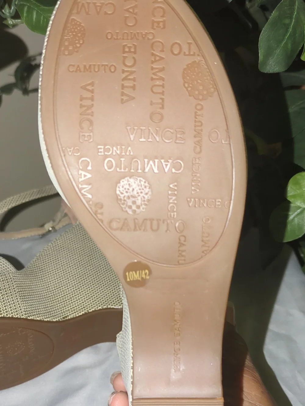 Vince Camuto Platform Ankle-Strap Sandals- Never Worn